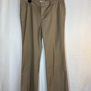 Gap Favorite Trouser Dress Pants Womens Size 4 Brown Bootcut Stretch